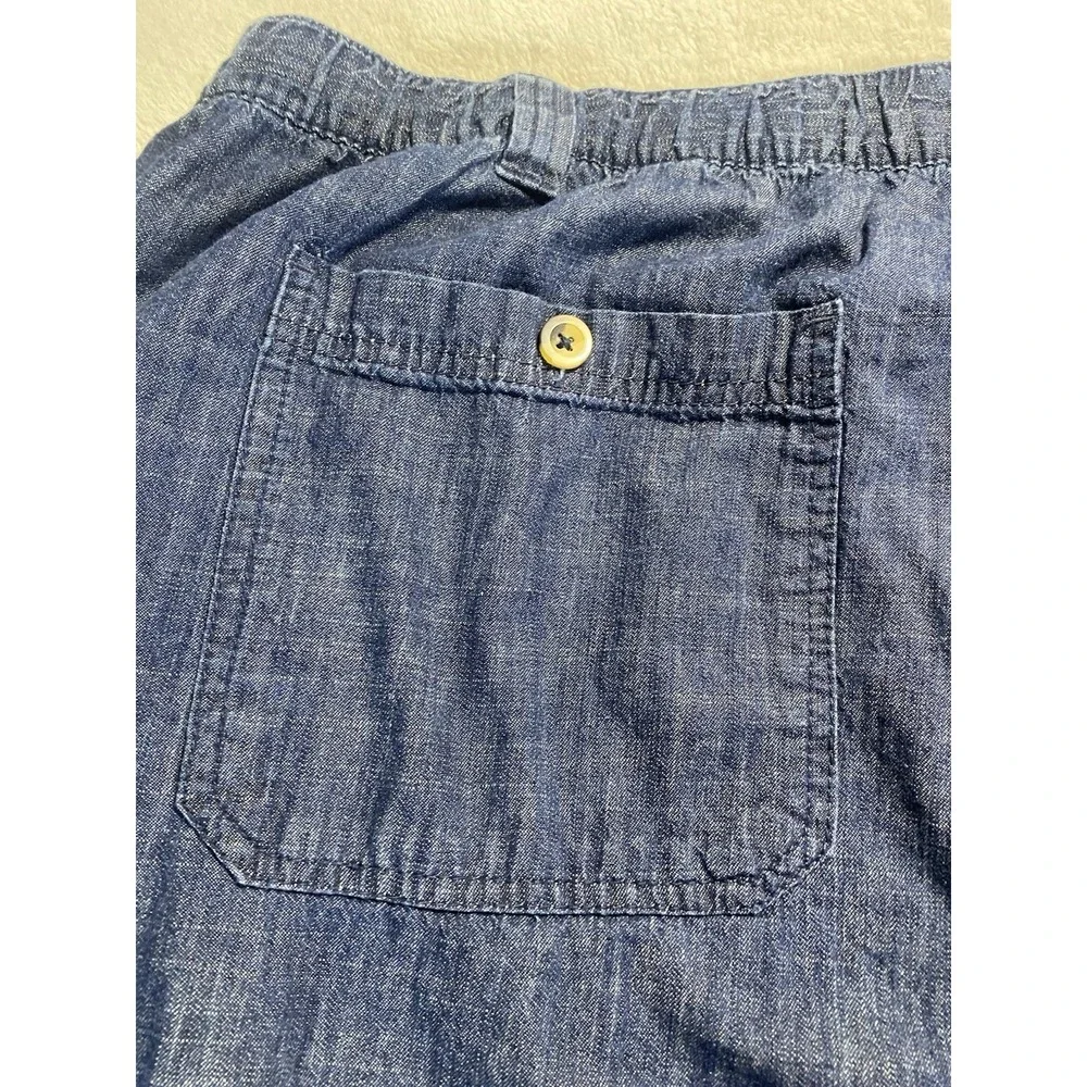 King Size Elastic Waist Drawstring Jeans‎ 3XL 38  Waist 44 Straight Leg Western